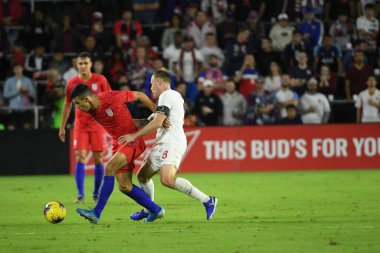 Amerikan Futbol Takımı 15 Kasım 2019 Cuma günü Orlando Florida 'daki Exploria Stadyumu' nda oynanan Concacaf Uluslar Ligi karşılaşmasında Kanada 'ya ev sahipliği yapmaktadır.