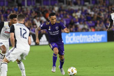 Orlando City SC 1 Eylül 2018 'de Florida Exploria Stadyumu' nda Philadelphia Union 'a ev sahipliği yaptı..
