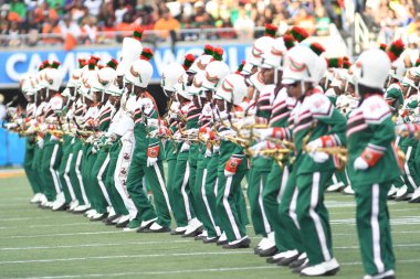 Orlando, Florida 'daki Kamp Stadyumu' nda 2018 Yıllık Florida Klasikleri (BCU vs FAMU) - 17 Kasım 2018. 