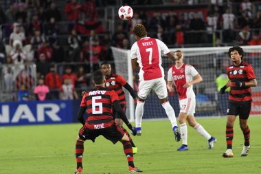 Ajax, Flemengo 'ya karşı Orlando City Stadyumu' nda 10 Ocak 2019.