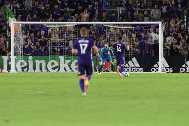 Orlando City 14 Temmuz 2018 'de Florida Exploria Stadyumu' nda Toronto FC 'ye ev sahipliği yaptı. Fotoğraf: Marty Jean-Louis