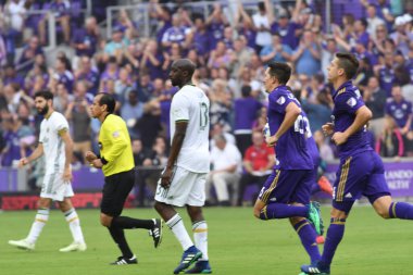 Orlando City 8 Nisan 2018 'de Orlando Florida' daki Exploria Stadyumu 'nda Portland Timbers' a ev sahipliği yaptı.. 