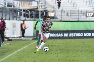 Fluminense, Florida Kupası 'nda 15 Ocak 2018' de Orlando Florida 'da oynanan Spektrum Stadyumu' nda Barcelona SC 'ye karşı..  
