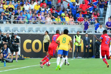 Brezilya, 8 Haziran 2016 tarihinde Orlando Florida 'daki Copa America Centenario' da Haiti ile karşılaştı..