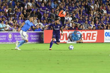 Orlando City 26 Temmuz 2018 'de Florida Exploria Stadyumu' nda NYC FC 'ye ev sahipliği yaptı. Fotoğraf: Marty Jean-Louis