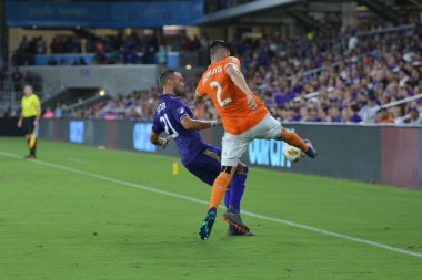 Orlando City SC, 22 Eylül 2018 'de Florida Exploria Stadyumu' nda Houston Dynamo 'yu ağırladı..
