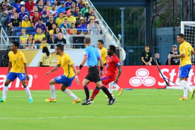 Brezilya, 8 Haziran 2016 tarihinde Orlando Florida 'daki Copa America Centenario' da Haiti ile karşılaştı..