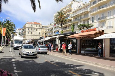 Cannes Şehri, 15 Mayıs 2014 'te Cannes' da düzenlenen 67. Cannes Film Festivali sırasında. 