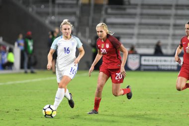 ABD, 7 Mart 2018 tarihinde Orlando City Stadyumu 'ndaki SheBelives Kupası' nda İngiltere ile karşı karşıya geldi.. 
