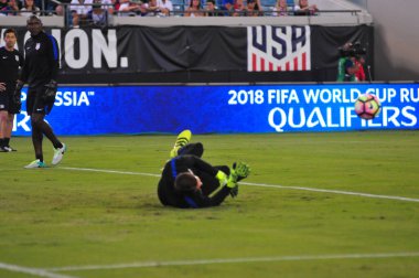 ABD Futbol Takımı 6 Eylül 2016 'da Jacksonville Florida EverBank Field' da Trinidad & Tobago 'ya ev sahipliği yaptı..