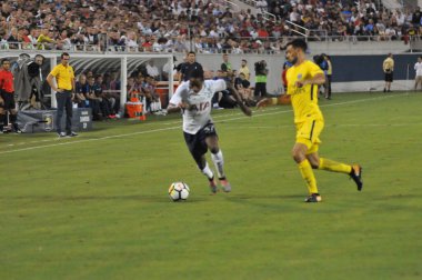 Paris Saint-Germain, Tottenham Hotspur 'a karşı 22 Temmuz 2017' de Orlando Florida 'daki Citrus Bowl' da.  
