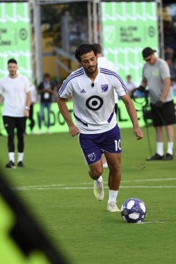 30 Temmuz 2019 'da Orlando Florida' da Disney 'in Vahşi Spor Dünyası' nda MLS All-Star Yetenek Yarışması.