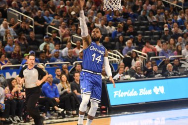 Orlando Magic 14 Mart 2019 Perşembe günü Orlando Florida 'daki Amway Center' da Cleveland Cavaliers 'a ev sahipliği yaptı..