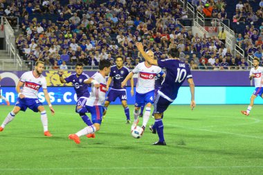 Orlando City, 24 Ağustos 2016 'da Orlando Florida' daki Kamp Dünyası Stadyumunda Toronto FC 'ye ev sahipliği yaptı..