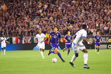Orlando City SC, 3 Ekim 2015 'te Dünya Kampı Stadyumu' nda Montreal Çarpması 'na ev sahipliği yaptı.. 