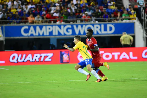 Brasilien Trifft Bei Der Copa America Centenario Orlando Florida Juni — Stockfoto