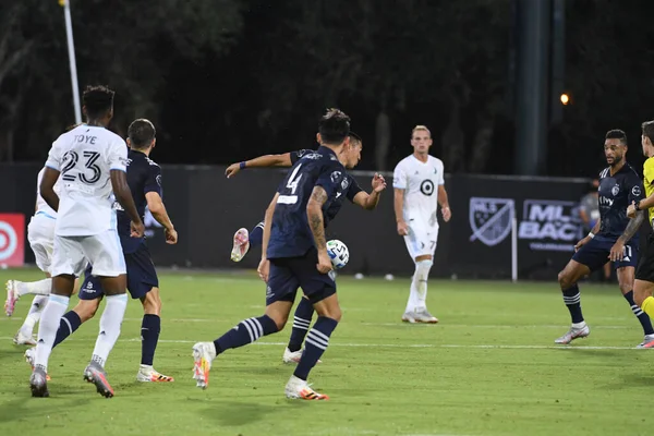 Mls Sırasındaki Minnesota United Ile Karşılaşan Kansas City Temmuz 2020 — Stok fotoğraf