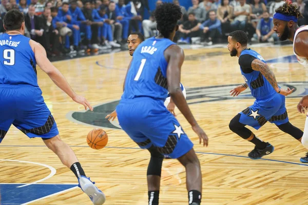 Orlando Magic Φιλοξενεί Τους New York Knicks Στο Amway Center — Φωτογραφία Αρχείου