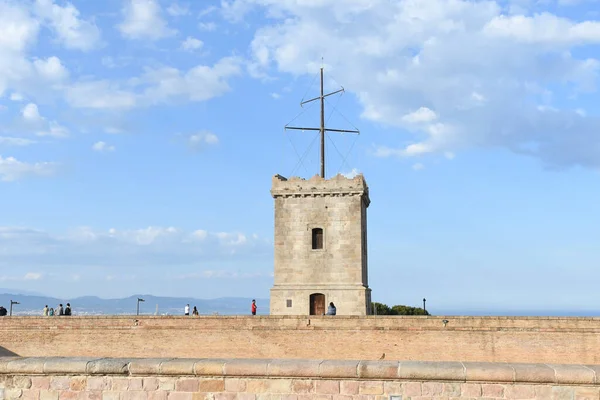 要塞の古い塔の眺め — ストック写真