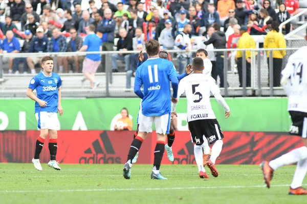 Rangers Corinthians Florida Cup Spectrum Stadium January 2018 Orlando Florida — Stock Photo, Image