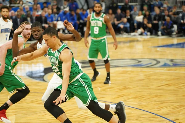 Orlando Magic Empfangen Die Boston Celtics Freitag Den Januar 2020 — Stockfoto