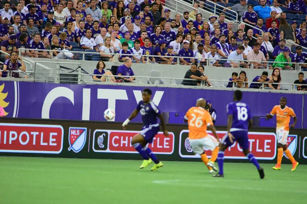 Orlando City Gospodarzem Houston Dynamo Dniu Lipca 2016 Roku Camping — Zdjęcie stockowe