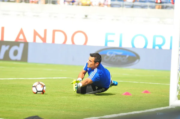 Costa Rica Möter Paraguay Copa America Centenario Camping World Stadium — Stockfoto