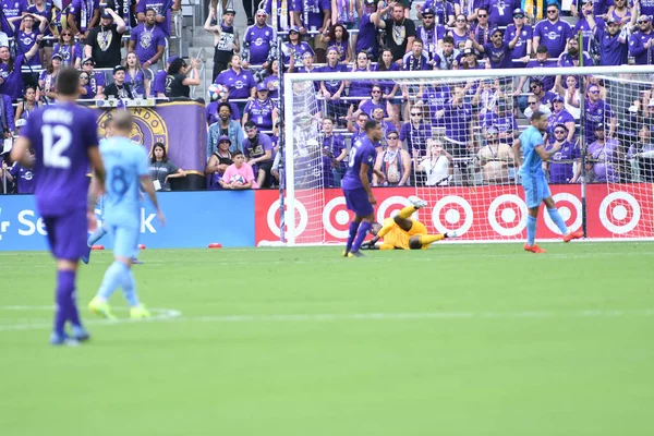 Orlando City Accueille New York City Orlando City Stadium Orlando — Photo