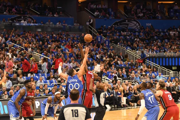 Orlando Magic Host Miami Heat Amway Center Orlando Florida October — Stock Photo, Image