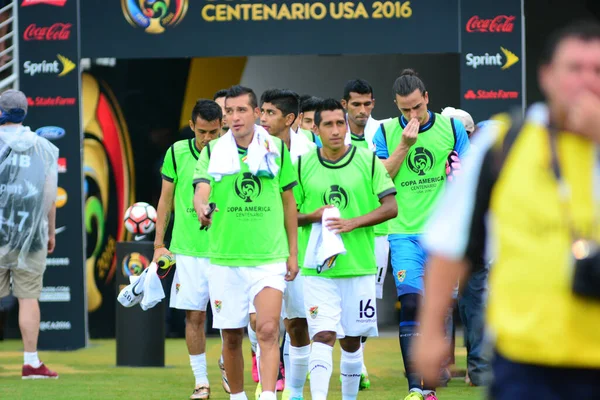 Bolivia Enfrenta Panamá Durante Copa American Centenario Orlando Florida Camping — Foto de Stock