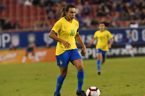 Shebelieves Cup Finale Met Usa Brazilië Raymond James Stadium Tampa — Stockfoto