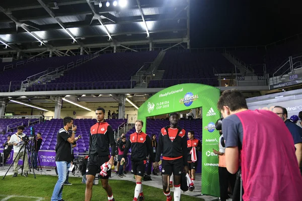 Corinthians Psv Eindhoven Florida Cup Orlando City Stadium January 2018 — Φωτογραφία Αρχείου