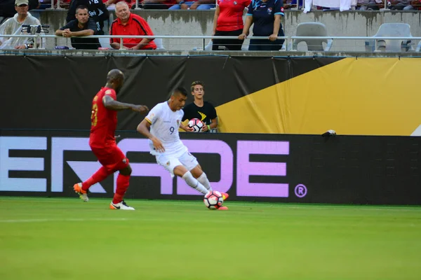 Bolívia Enfrenta Panamá Durante Centenário Americano Copa Orlando Florida Camping — Fotografia de Stock