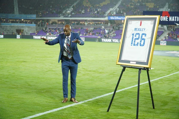 Amerikan Futbol Takımı 15 Kasım 2019 Cuma günü Orlando Florida 'daki Exploria Stadyumu' nda oynanan Concacaf Uluslar Ligi karşılaşmasında Kanada 'ya ev sahipliği yapmaktadır.