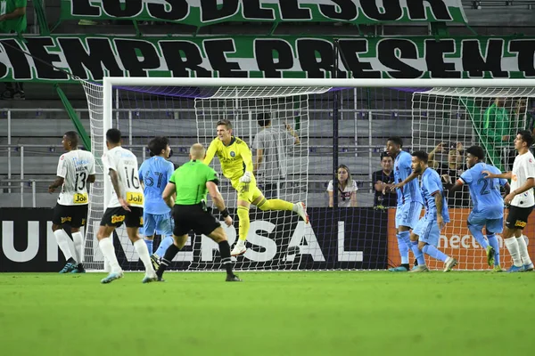 Florida Cup 2020 Corinthians Nycfc Wedstrijd Exploria Stadium Orlando Florida — Stockfoto