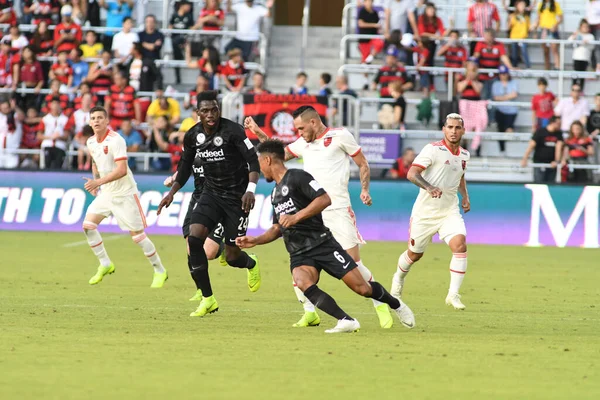 Flamengo Eintracht Frankfurt Allo Orlando City Stadium Sabato Gennaio 2019 — Foto Stock