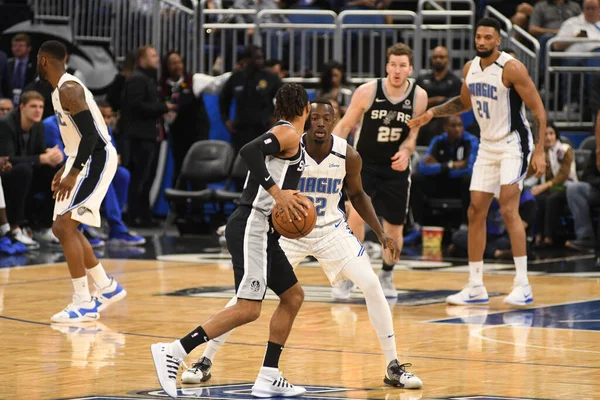 Orlando Magic Host San Antonio Spurs Amway Center Orlando Florida — Φωτογραφία Αρχείου