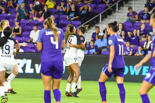 Orlando Pride, 23 Mayıs 2018 'de Orlando Florida' daki Exploria Stadyumu 'nda Kuzey Carolina Cesareti' ne ev sahipliği yapmaktadır..  