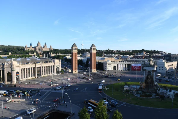 Vacker Utsikt Över Antika Byggnadsfasader Den Gamla Staden Stadsbilden Stora — Stockfoto