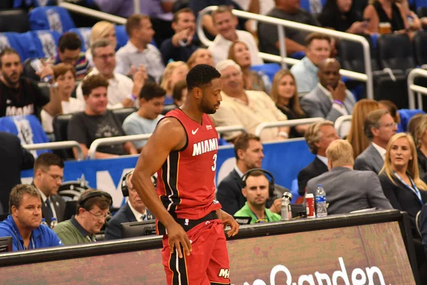 Orlando Magic Проводит Miami Heat Amway Center Орландо Флорида Октября — стоковое фото