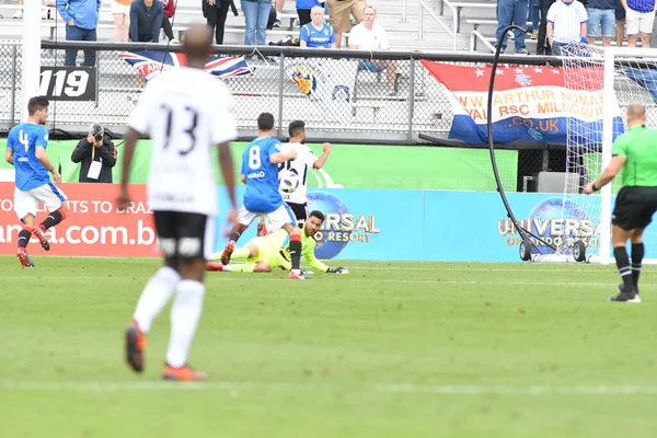 Rangers Corinthians Florida Cup Spectrum Stadium January 2018 Orlando Φλόριντα — Φωτογραφία Αρχείου