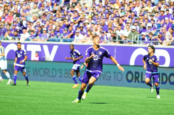 Orlando City Házigazda Real Salt Lake Citrus Bowl Orlando Florida — Stock Fotó