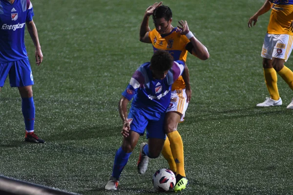Atlanta United sunucusu Tigres & MLS Homegrown takımları 31 Temmuz 2018 'de Atlanta, Georgia' da düzenlenen MLS All Star haftasında.