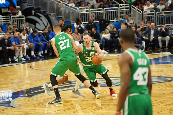 Orlando Magic Empfangen Die Boston Celtics Freitag Den Januar 2020 — Stockfoto