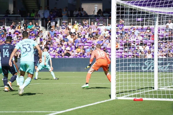 Orlando City Acoge Las Whitecaps Vancouver Orlando City Stadium Sábado — Foto de Stock