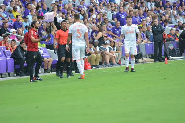 Orlando City Ospita Atlanta United All Orlando City Stadium Orlando — Foto Stock