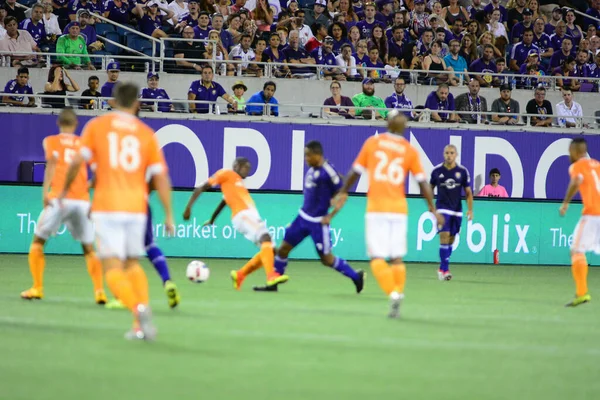 Orlando City Sediou Houston Dynamo Julho 2016 Camping World Stadium — Fotografia de Stock