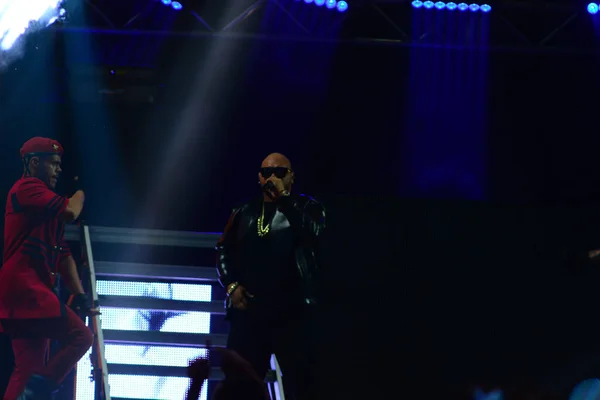 Daddy Yankee Och Don Omar Konsert Amway Center Orlando Florida — Stockfoto