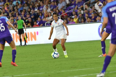 Orlando Pride 20 Temmuz 2019 tarihinde Florida Exploria Stadyumu 'nda Sky Blue FC' ye ev sahipliği yaptı..