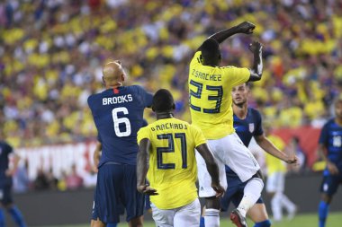 ABD Kolombiya 'ya karşı Raymond James Stadyumu' nda 11 Ekim 2018 'de.  